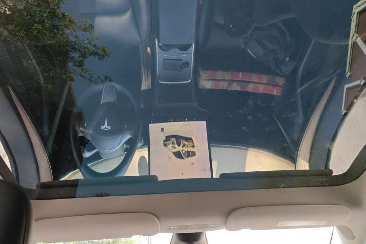 Used Tesla Model Y 2022 Revised Version Long-Range All-Wheel Drive Headliner