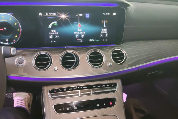 Used Mercedes-Benz E-Class 2021 E 300 L Sport Luxury Edition Audio And AC Panel