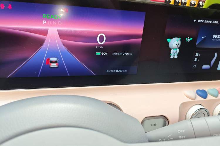 Used Wuling Air ev 2023 - Four Seats - Advanced Edition Odometer Close Up