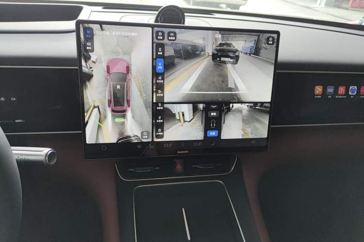 Used Hima AITO M7 2026 Model Range-Extending Ultra All-Wheel Drive 5-Seater Version Audio And AC Panel