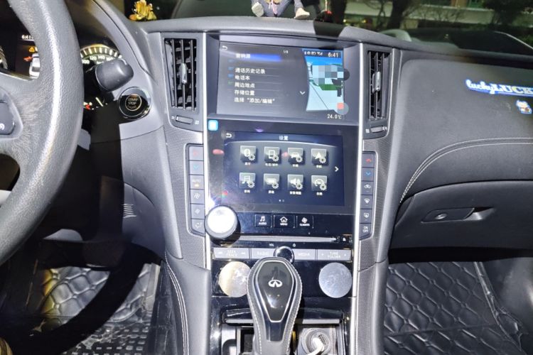 Used Infiniti Q50L 2018 2.0T Enjoyment Version China V Standard Audio And AC Panel