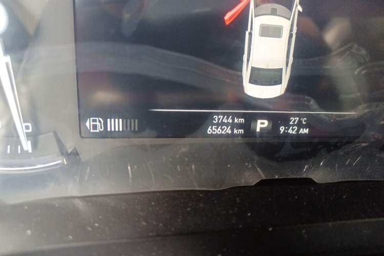 Used Roewe i6 2018 20T Automatic Internet ZhiZun Edition Odometer Close Up