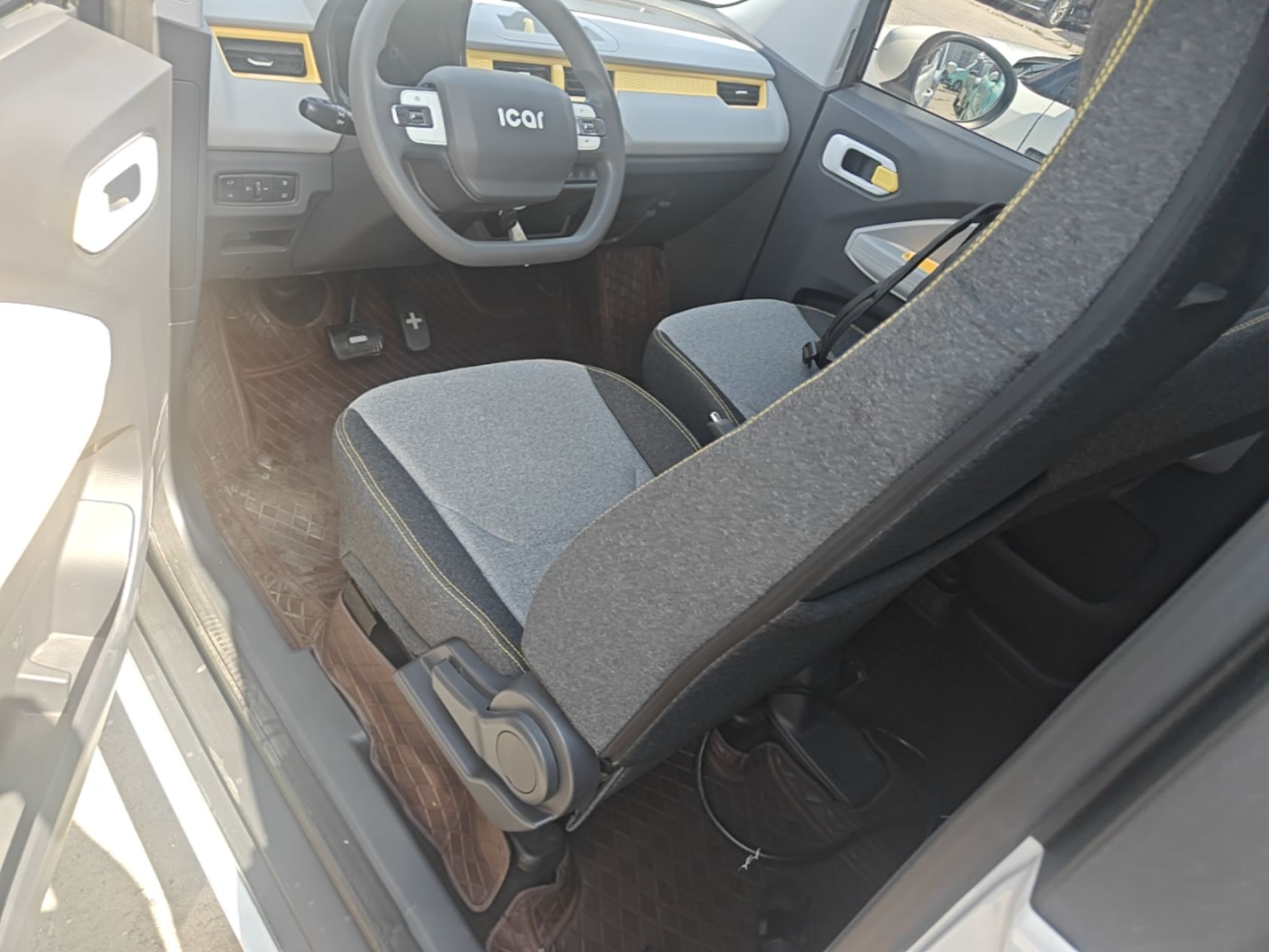 Avant de la voiture