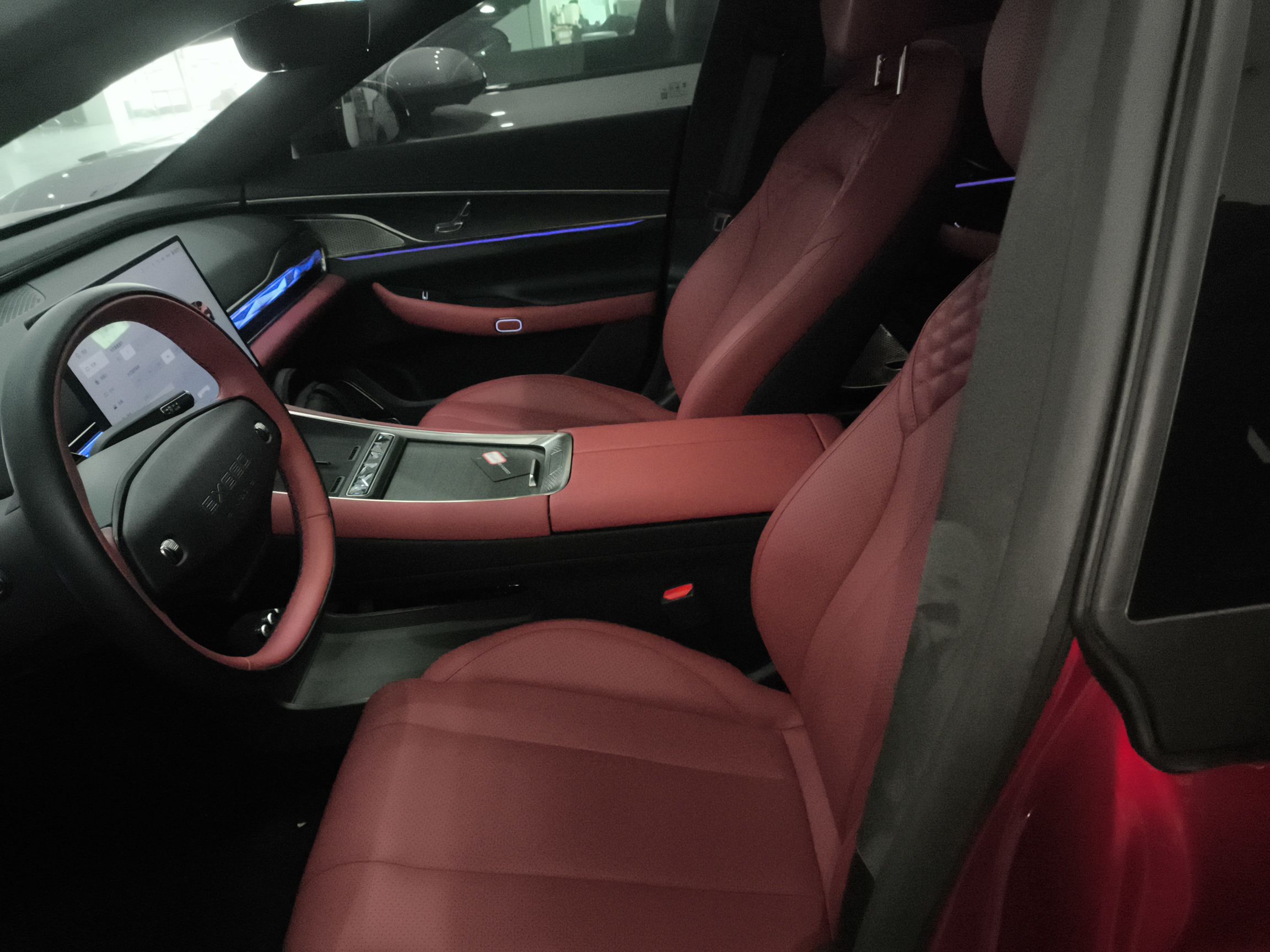 Avant de la voiture