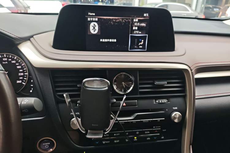 Used Lexus RX 2020 Revised Version 450h Four-Wheel Drive Elegant Edition Audio And AC Panel