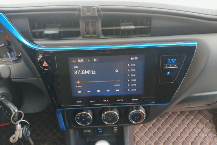 Used Toyota Levin 2018 185T CVT Luxury Edition China V Standard Audio And AC Panel