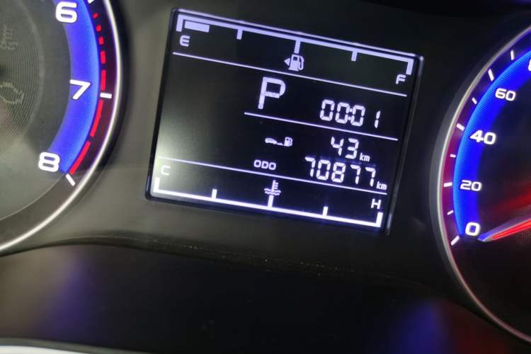 Used Geely Auto Vision 2019 Upgraded Model 1.5L CVT Prestige Version China VI Standard Odometer Close Up