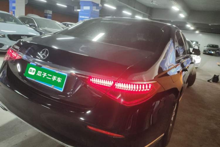 Used Mercedes-Benz S-Class 2021 S 400 L Business Model Rear Right 45 Deg