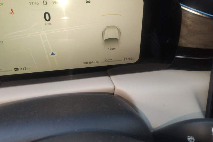 Used Hima AITO M5 2022 Extended-Range Four-Wheel Drive Ultimate Edition Odometer Close Up