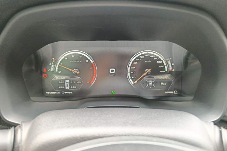 Used Wey VV7 2017 2.0T Flagship Model Instrument Cluster