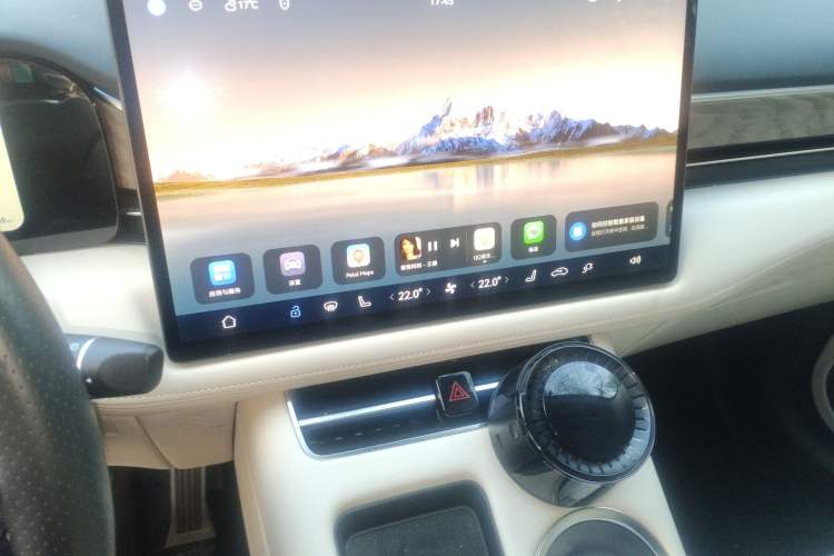 Used Hima AITO M5 2022 Extended-Range Four-Wheel Drive Ultimate Edition Audio And AC Panel