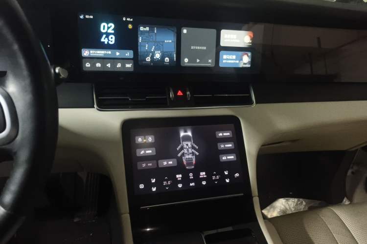 Used Li Auto ONE 2020 Extended-Range 6-Seater Version Audio And AC Panel