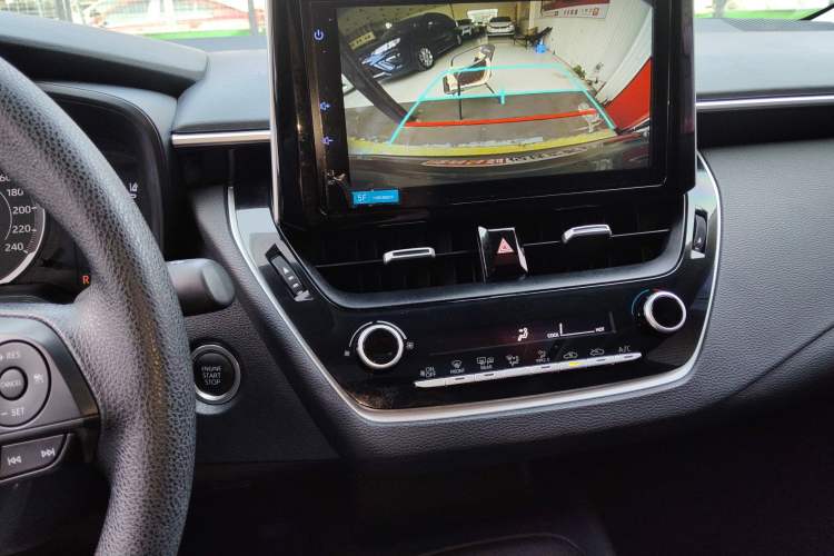 Used Toyota Corolla 2021 1.2T S-CVT Elite Edition Audio And AC Panel