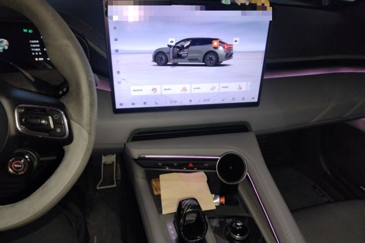 Used Zeekr 001 2024 WE Edition 95 kWh All-Wheel Drive Audio And AC Panel