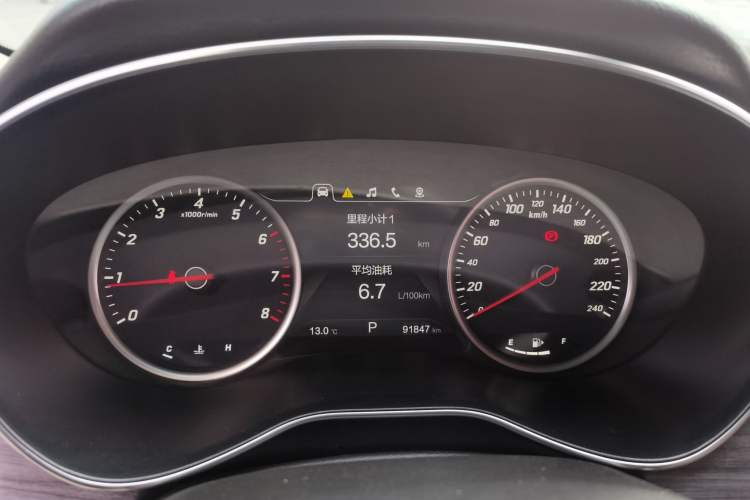 Used Baojun 730 2017 1.5T DCT Flagship Model 7 Seats China V Emission Standard Instrument Cluster