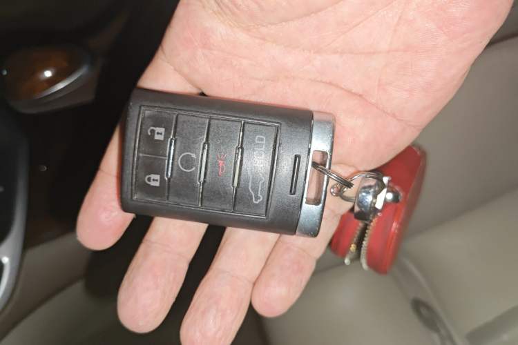 Used Cadillac SRX 2013 3.0L Flagship Model Vehicle Key