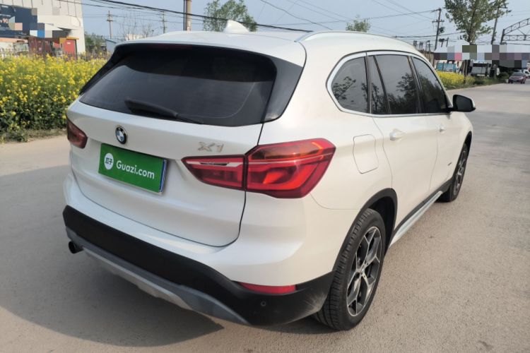Used BMW X1 2018 sDrive18Li Luxury Model Rear Right 45 Deg