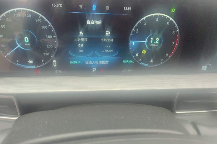 Used Chery Tiggo 8 PLUS 2021 290TGDI DCT Haoting Edition+ Odometer Close Up