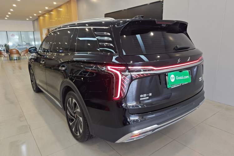 Used Hongqi HS7 PHEV 2024 2.0T PHEV Four-Wheel Drive Flagship Edition 6 Seats Rear Left 45 Deg