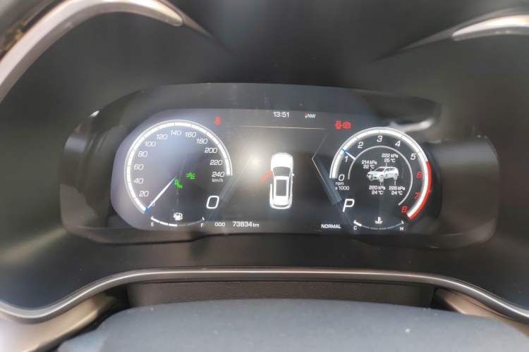 Used Wey VV6 2018 2.0T Two-Wheel Drive Flagship Version China V Standard Instrument Cluster