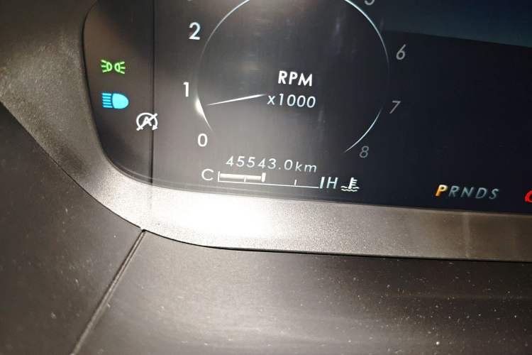 Used Lincoln Nautilus 2019 2.0T Two-Wheel Drive Zunyue Version China VI Standard Odometer Close Up