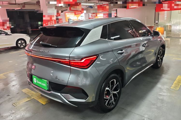 Used BYD Yuan PLUS 2023 Champion Edition 510KM Leading Model Rear Right 45 Deg