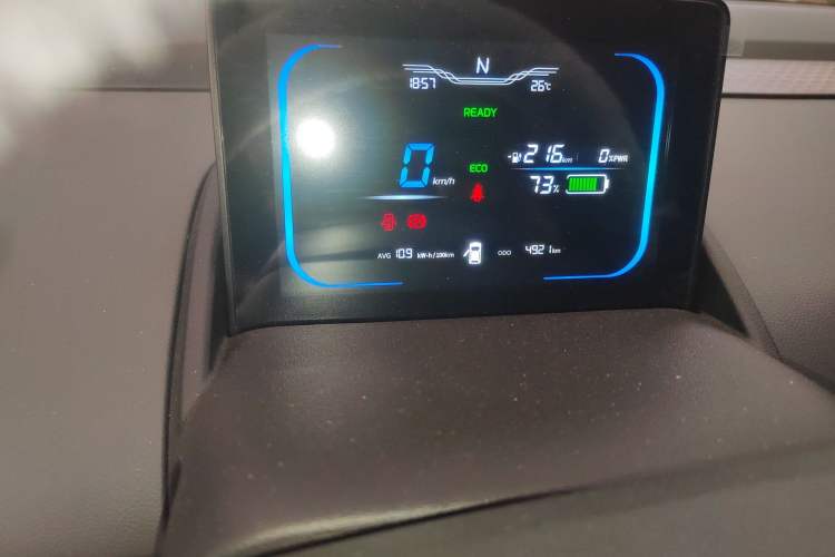 Used CHANGAN Lumin 2023 301km Honey Dew Edition Instrument Cluster