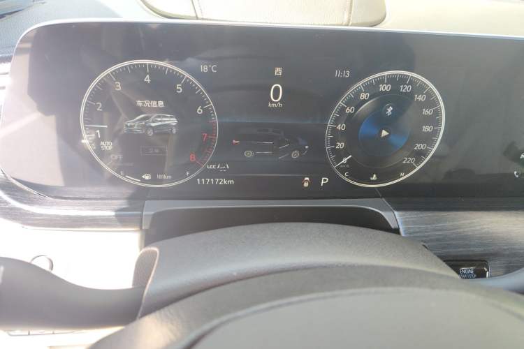 Used Buick GL8 2022 Avenir Aivia Six-Seat Deluxe Edition Instrument Cluster