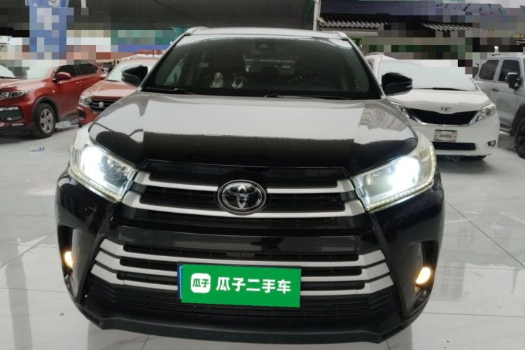 Used Toyota Highlander 2018 2.0T Four-Wheel Drive Luxury Version 7 Seats China VI Standard