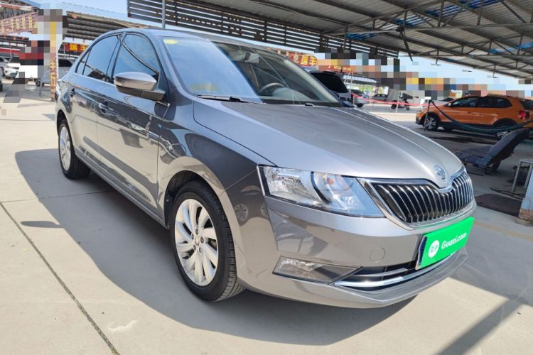 Used Skoda Rapid 2018 1.6L Manual Comfort Edition Front Right 45 Deg
