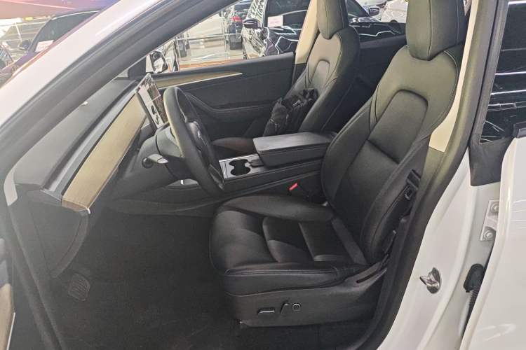 Used Tesla Model Y 2021 Standard Range Rear-Wheel Drive Version Left Front Seat