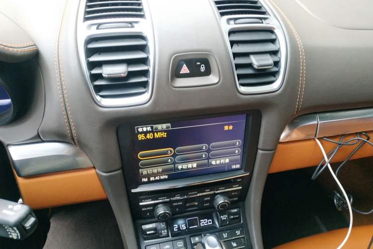 Used Porsche Cayman 2013 Cayman 2.7L Audio And AC Panel