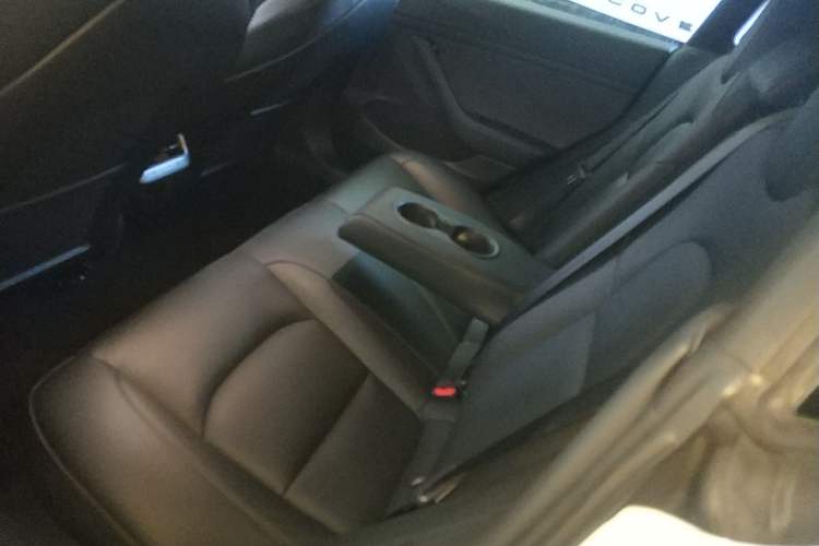 Used Tesla Model 3 2021 Revised Version Standard Range Rear-Wheel Drive Upgraded Edition 3D1 Left Rear Seat