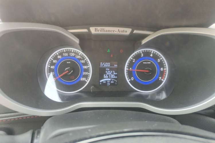 Used Brilliance V3 2016 1.5L Manual Comfort Model Instrument Cluster