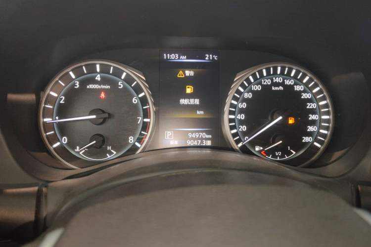 Used Infiniti Q50L 2018 2.0T Enjoyment Version China VI Standard Instrument Cluster