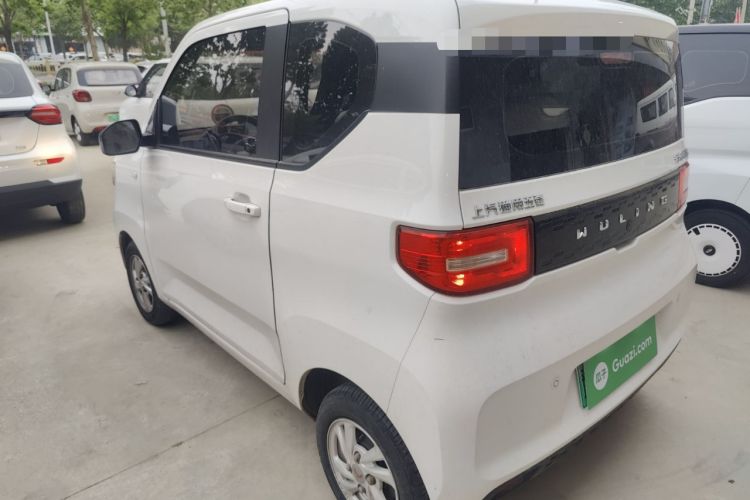Used Wuling Hongguang MINIEV 2021 Macaron Sandwich Model 120 km Lithium Iron Phosphate Rear Left 45 Deg