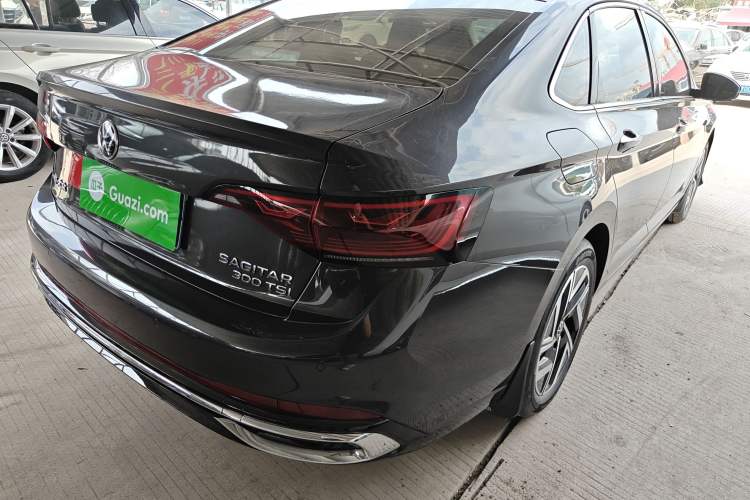 Used Volkswagen Sagitar 2023 300TSI DSG Excellence Edition Rear Right 45 Deg