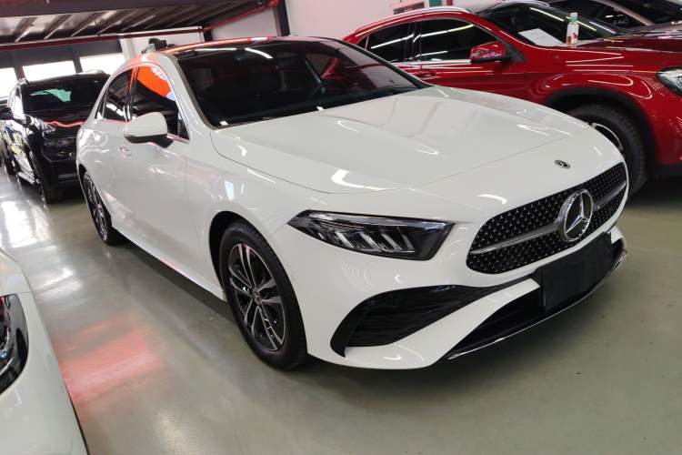 Used Mercedes-Benz A-Class 2023 A 200 L Dynamic Model Front Right 45 Deg