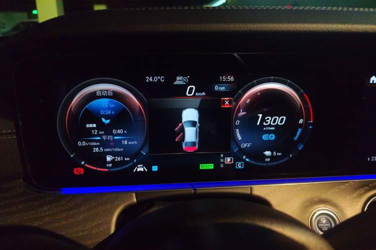 Used Mercedes-Benz E-Class New Energy 2021 E 350 e L Plug-in Hybrid Sports Sedan Instrument Cluster