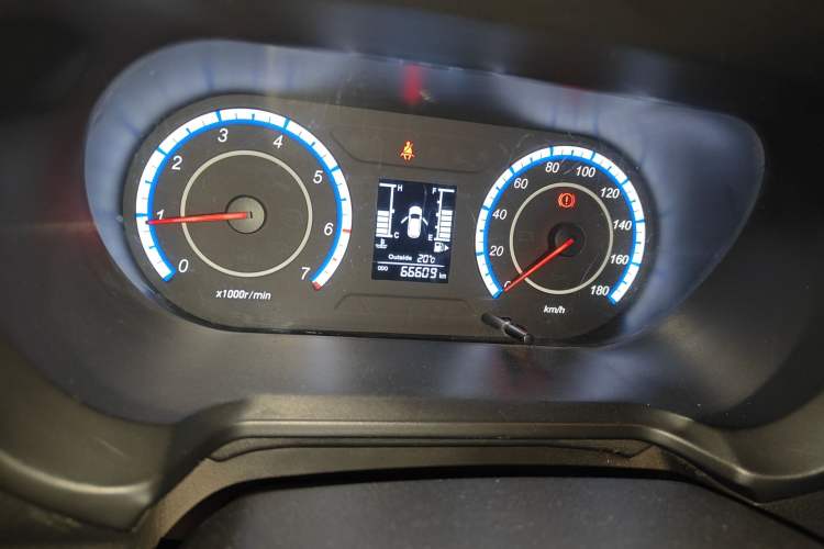 Used CHANGAN KAICHENG Ounuo S 2019 1.5L Ouno S Economy Model (Non-Air-Conditioned) China VI Standard JL473QG Odometer Close Up