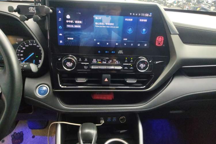 Used Toyota Highlander 2022 Dual-Engine 2.5L Four-Wheel Drive Prestige Version 7 Seats