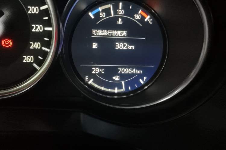 Used Mazda CX-5 2020 2.0L Automatic Two-Wheel Drive ZhiZun Version Odometer Close Up