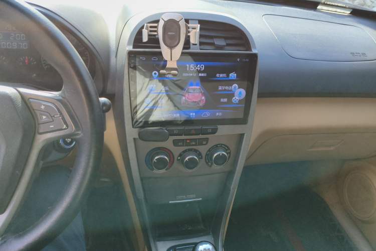 Used Chery Tiggo 2012 Elite Edition 1.6S Manual Luxury Model Audio And AC Panel