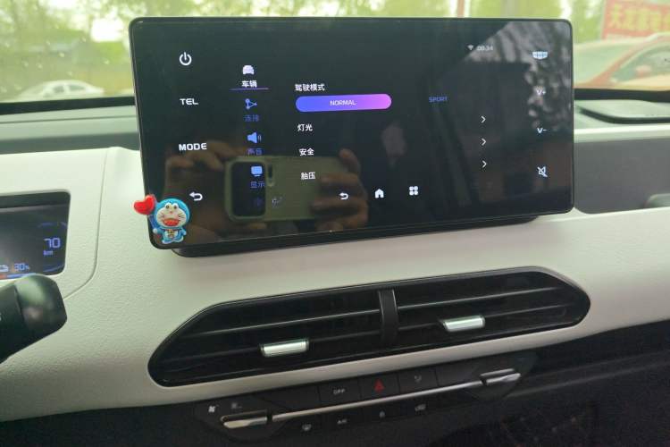 Used Geely Galaxy Panda 2024 Panda Mini 200km Endurance Bear Audio And AC Panel