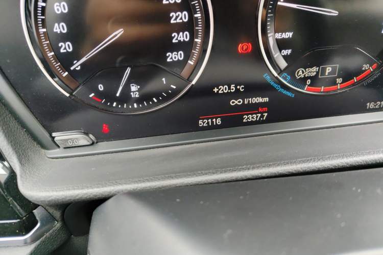 Used BMW 1 Series 2021 120i M Sport Night Edition Odometer Close Up