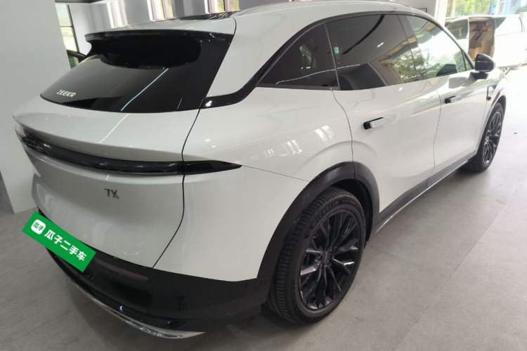 Used Zeekr 7X 2025 100kWh Long-Range All-Wheel Drive Intelligent Driving Version Rear Right 45 Deg