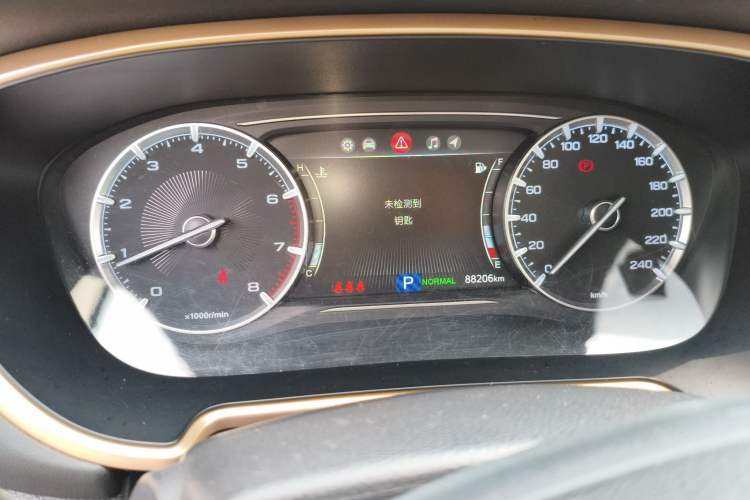 Used GAC Trumpchi GS5 2019 270T Automatic Luxury Edition Instrument Cluster