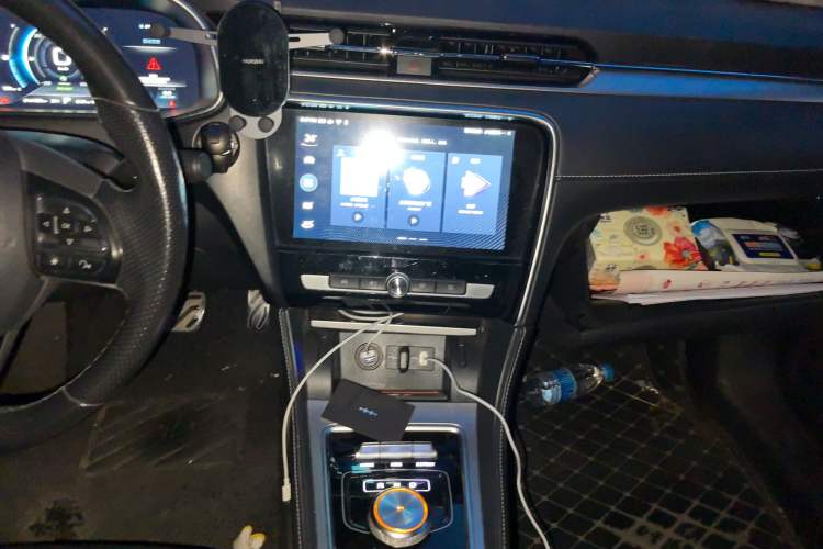 Used MG 6 New Energy 2018 45T E-DRIVE Intelligent Drive Hybrid PILOT Super Internet Edition Audio And AC Panel