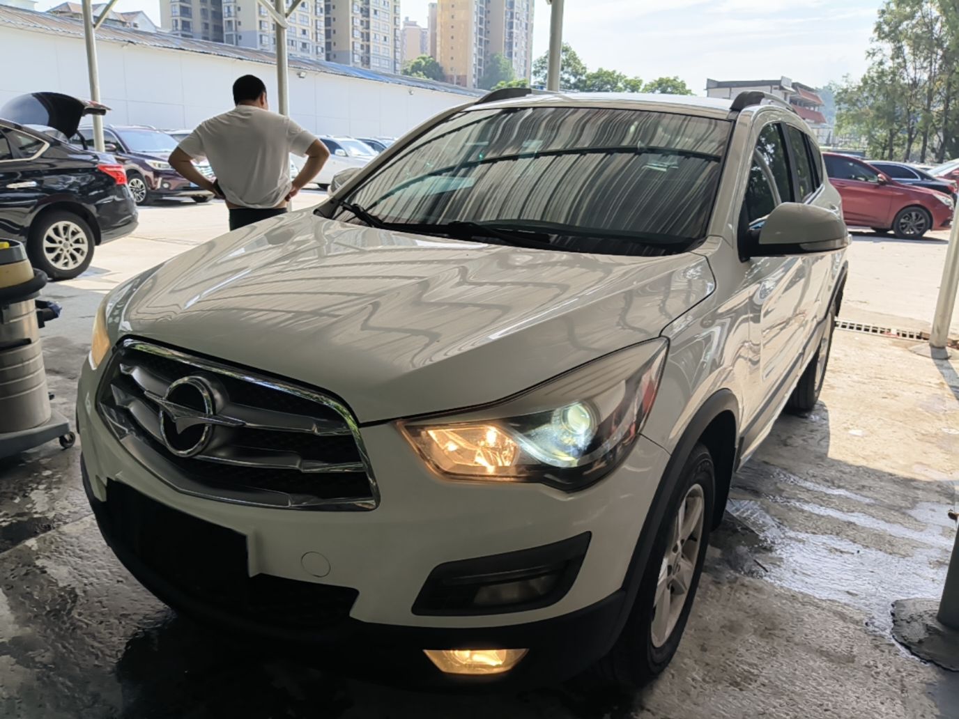 Under Front Bumper