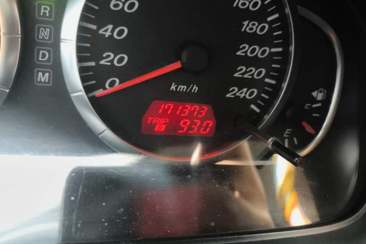 Used Mazda 6 2013 2.0L Automatic Fashion Edition Odometer Close Up